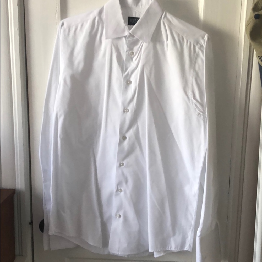 {Shirt club} by Daswani long sleeve white shirt
